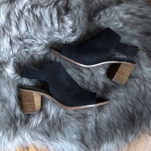 Franco Sarto | Open Toe Booties